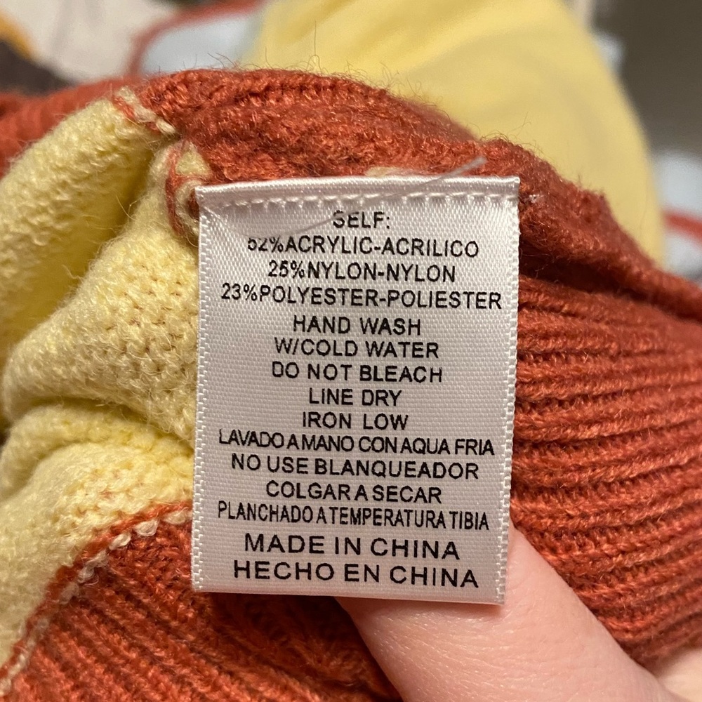 NEW Yellow Ruffle Sweater - Picture 4 of 5
